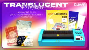 (Promo  Bundle - 10 packs) QUAFF Photo Top / Cold Laminating Film A4 size