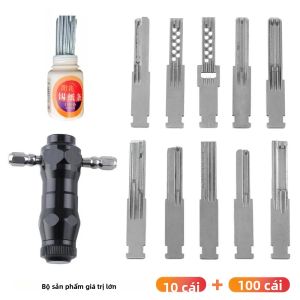 Bộ Dụng Cụ Thợ Khóa Chuyên Nghiệp Kiểu Extreme Storm Bộ Mở Khóa Kèm Dụng Cụ Tập Luyện Nhỏ Và Dải Giấy Bạc