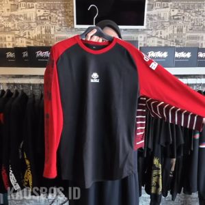 COD Baju Pakaian Tangan Panjang Pria laki laki Distro impact premium bahan kain tebal Kaosbos-Bozrvk