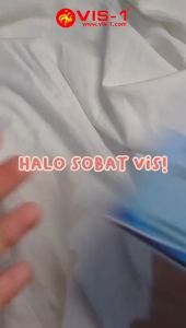 Penghapus Panjang VIS-1 / Eraser VS-40B Putih