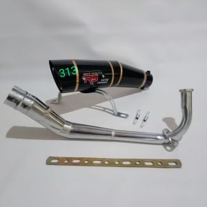 KNALPOT Racing R9H2 matic Mio nmax pxx Spin ngebass Knalpot Bagus