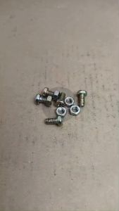 10 PCS BAUT DWI FUNGSI M6X12 BAUD MUR AKI M6 X 12 KUNCI 10 PANJANG 12CM 12 CM OBENG PLUS PITCH DRAT 1.0 DIAMETER DRAT 6MM KUNING SKRUP SEKRUP