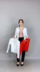 VIONI Blazer Kerja Kantor Wanita Gaya Korea Cantik Murah Terbaru