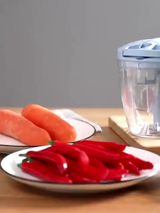 Mini Blender Garlic Chopper Speedy Food Chopper Portable Blender Manual Food Processor Pencincang Hand Pull