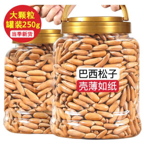 New Stock Large Particle Pine Nuts Hand Picked Roasted Snacks for Pregnant Women Dry Fruits And Nuts Bagged from China