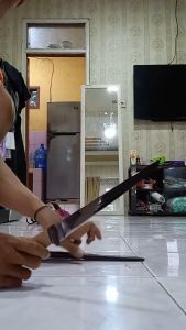 Pisau Sembelih Bahan Baja HSS Super Ada Kandungan Magnet polis miror