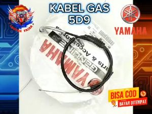 KABEL GAS YAMAHA 5D9 VEGA ZR JUPITER Z 115 ROBOT VEGA RR JUPITER Z BURHAN