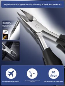 IMLUCKY | 2024 New Professional Nail Clippers Eagle Beak Single Foot Grooming Scissors Sharp Mouth Nail Cutting Tool Adult Use