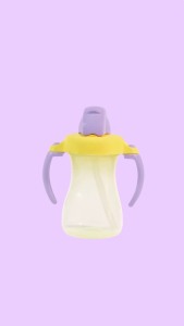 PIGEON Petite Straw Bottle 150ml / Botol Minum Bayi Anak Dengan Sedotan BPA Free BANDUNG