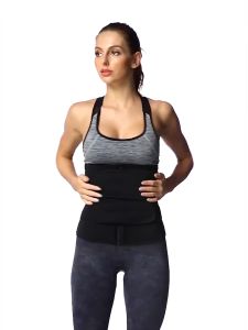 Women Hot Sauna Sweats Waist Training Corset Trainer Bengkung Postnatal Body Slimming Shaping Belt Fitness Sport