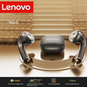 Lenovo | Original Lenovo EA166 TWS True Wireless Game Headphones Bluetooth 5.4 Earphones Leather Texture Hi-Fi Sound Waterproof Headset
