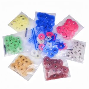 Dental Polishing Discs with Polishing Disc Caps Mandrel Dental Consumables Polishing Tools Teeth Grinding Dentistry Instruments