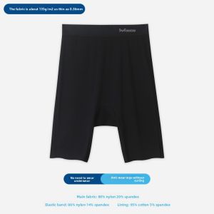 Miiow | Ice Silk Safety Pants Womens Anti-Light Underwear Two-In-One Seamless Covering Triangle Area Insurance Shorts Casual Skort