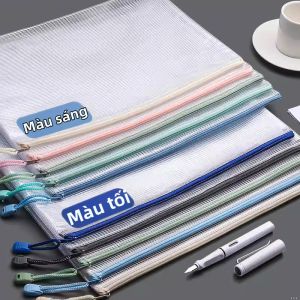 Thư Mục Tài Liệu Bằng Nhựa Dày Chống Nước Có Đóng Sách A4