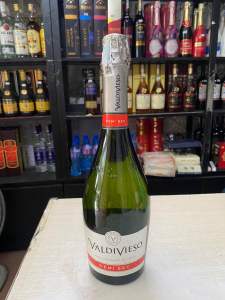 Vang Nổ Trắng Chile VALDIVIESO Demi Sec 12% 750ml