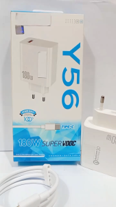 Charger For VVO Y56 180W For Abdroid Super Vooc Support Fast Charging Universal