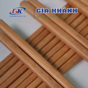 đũa gỗ Vân Hoa Sồi Trắng đũa đũa gỗ đũa tre đũa ăn cơm vĩ 10 đôi đũa ăn cơm cao cấp