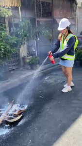 Portable Fire Extinguisher type ABC handy type for Home Car and Office 4 years shelf life Easy to use Powerful Efficient