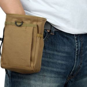 Outdoor Fast Storage Bag Multifunctional Slingshot Steel Ball Bag Hiking Camping Tactical Recycling Bag Belt Bag Ditty Bag