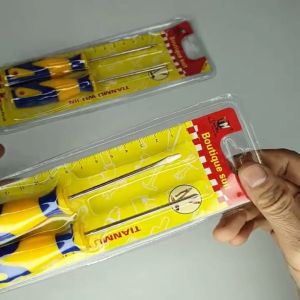 Set Bộ Tua Vít 2 Đầu 4 Cạnh Đầu Dẹp Đa Năng Tiện Dụng