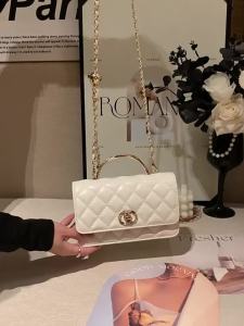 MY&FSNH | Fashionable All-match Small Check Chain Bag