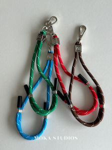 New Arrival Color Miu Series Phone Case Can Cross-Body Lanyard Wrist Ornaments Anti-Lost Keychain Carrying Strap Chain Neutral