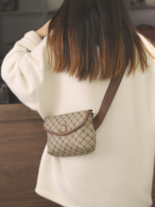 Fashionable Envelope Style Small Bag Womens Crossbody Bag Autumn Winter Trendy Versatile Casual Simple Style Zipper Closure
