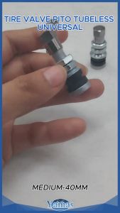 Heavy Duty Motorcycle Stainless Pito for Tubeless / Tire Valve / TrustDesign