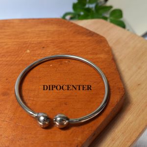 DIPOCENTER GELANG BAYI BAJA ANTI DEMAM | GELANG BAYI BAJA SILVER TEBAL | GELANG BAYI MEMBANTU MENURUNKAN DEMAM | GELANG BAYI MONEL | GELANG BAYI PUTIH | GELANG KESEHATAN | FASHION BABY | GELANG ANTI KARAT