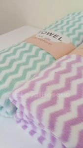 [5pcs] Paket PROMO 5 pcs Handuk Mandi Dewasa Jumbo Towel Microfiber uk 140x70cm