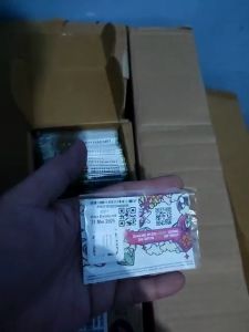 10 Pcs Kartu Perdana Axis Axiata Segel Viral Murah Bonus Kuota 1GB Exp New Cover Maret 2027