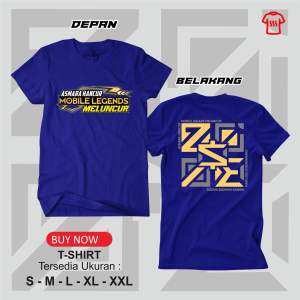 Kaos ASMARA HANCUR MOBILE LEGAND MELUNCUR (tebal bahan combed 24s)
