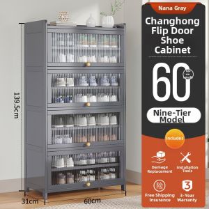 MAIYUQI | Dustproof Foldable Easy Pull Shoe Cabinet