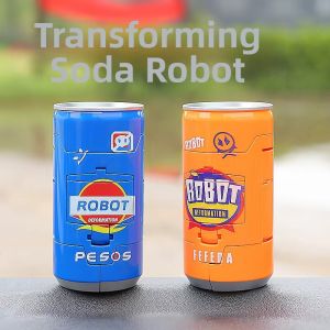 Transforming Robot Toy Can Shaped