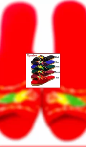 Alpombra ladies Open-Toe heavy sole non-slip indoor/outdoor native slippers