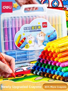 deli | Safe Washable Preschool Suitable Oil Pastel Crayons
