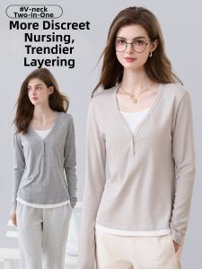 Mom Jane | Breastfeeding Nursing Maternity Top for Outing Spring