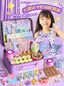 Luxury Version Guka Fire Seal Stamp Set Handmade Birthday Gift for Girls Childrens Cute Stamp Fire Wax Sealing Kit Educational Supplies