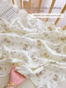 ANYOUBI | Cotton Gauze Baby Swaddle Blanket For All Seasons
