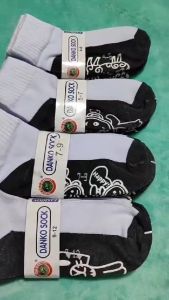 ถุงเท้านักเรียน ข้อเทา สีขาวเทากันลื่น มีหลายขนาดให้เลือกได้//4.6/5-7/7-9/ฟรีไซส์/มีสินค้าพร้อมส่ง