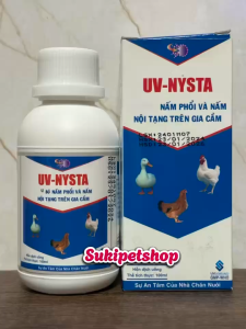 UV-NYSTA - 100ML - SẢN PHẨM HỖ TRỢ CẢI THIỆN VÀ KIỂM SOÁT TÌNH TRẠNG NẤM PHỔI NẤM NỘI TẠNG CHO GIA CẦM
