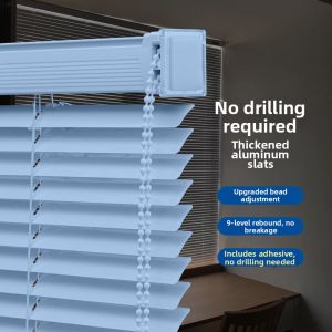 Waterproof Lightproof Roller Shade No Drill Required