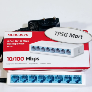 Chia mạng Lan 8 cổng / Switch Mercusys 8 Port 10/100Mbps (MS108)