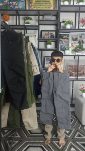 Asoheh Celana Anak Tactical Pants Bonus Sabuk Untuk Usia 4-12 Tahun Outdoor Model Army Polisi