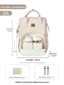Taoqibaby | Convenient Large Capacity Aesthetic Multifunctional Maternity Backpack