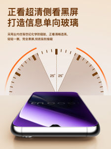 High Definition Blue Light Blocking Privacy Screen Protector for iQOOU3 Vivo Tempered Glass Film Full Coverage Anti Fingerprint Protection