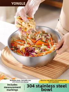 YONGLE | Bát Inox 304 Đa Năng Cấp Thực Phẩm