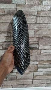 TUTUP KENALPOT BEAT PGM FI CARBON 2013-2014