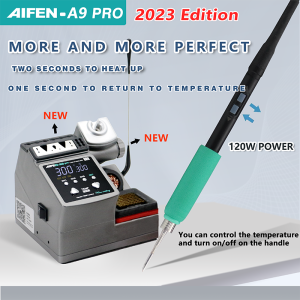 AIFEN A9PRO Soldering Station Compatible SUGON Soldering Iron Tip 210/245/115 Handle Control Temperature Welding Rework Station