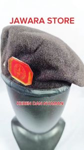 Baret Pramuka SD SMP SMA Penegak Penggalang Premium Laki Laki